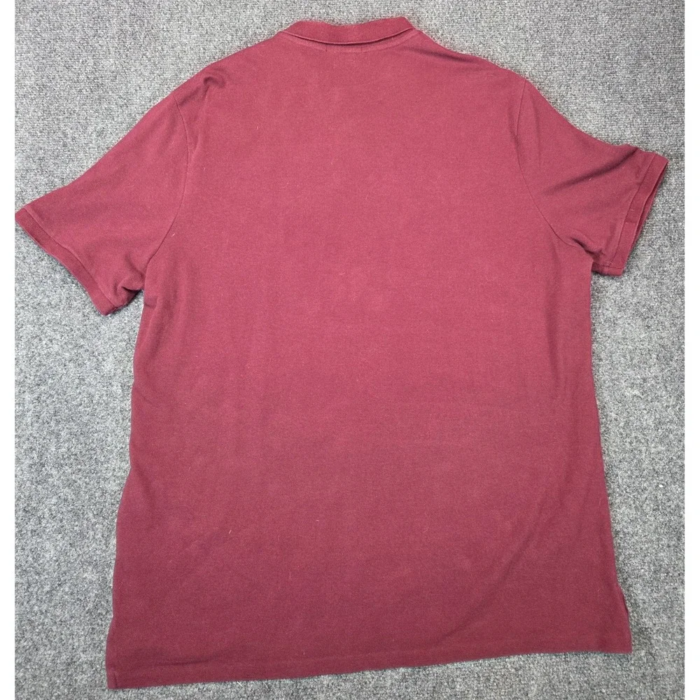 Polo Ralph Lauren Shirt Mens XL Red Golf Green Pony